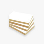 MDF Blanco dos caras Estándar y RH (18mm)